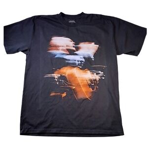 Zach Bryan Quittin' Time Tour 2024 Concert T-Shirt Mens Large Black Cotton Tee